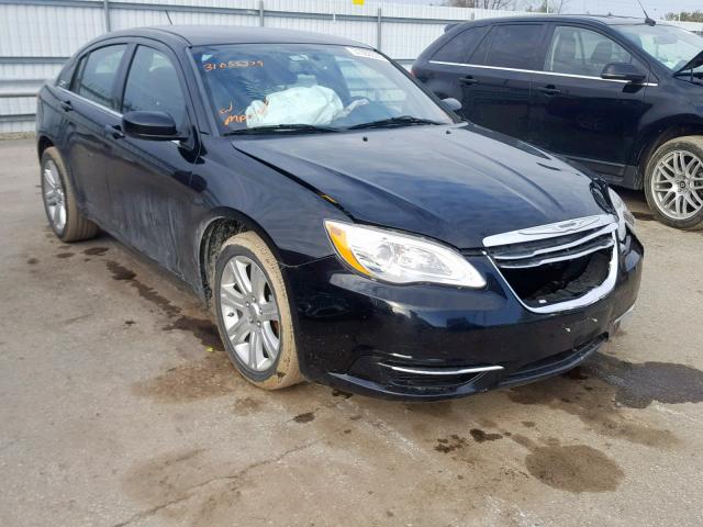 1C3CCBBG6CN263762 - 2012 CHRYSLER 200 TOURIN BLACK photo 1