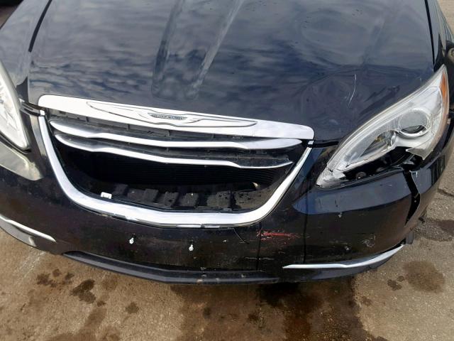 1C3CCBBG6CN263762 - 2012 CHRYSLER 200 TOURIN BLACK photo 9