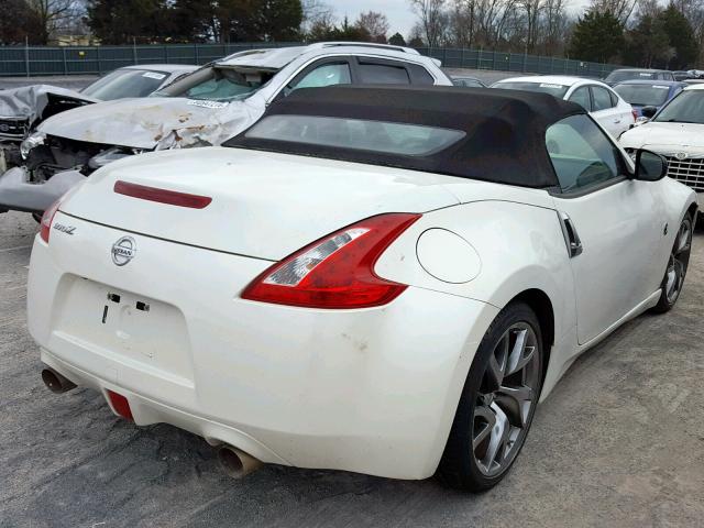 JN1AZ4FH6DM790713 - 2013 NISSAN 370Z BASE WHITE photo 4