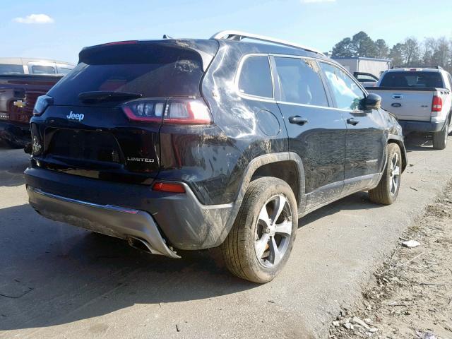 1C4PJMDN5KD179799 - 2019 JEEP CHEROKEE L BLACK photo 4