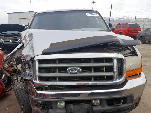 1FTSW31F41EB06189 - 2001 FORD F350 SRW S SILVER photo 7