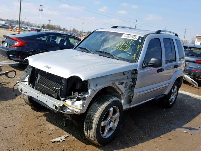 1J4GL58K16W293108 - 2006 JEEP LIBERTY LI SILVER photo 2