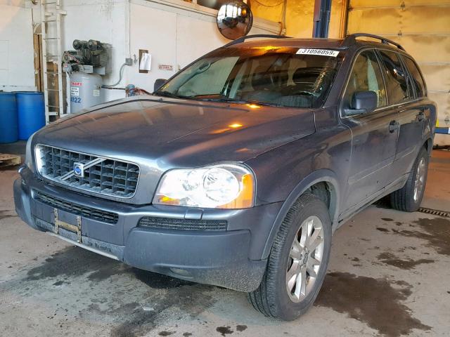 YV1CZ911751160614 - 2005 VOLVO XC90 T6 GRAY photo 2