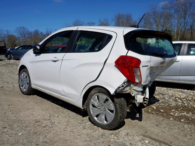 KL8CB6SAXHC733952 - 2017 CHEVROLET SPARK LS WHITE photo 3