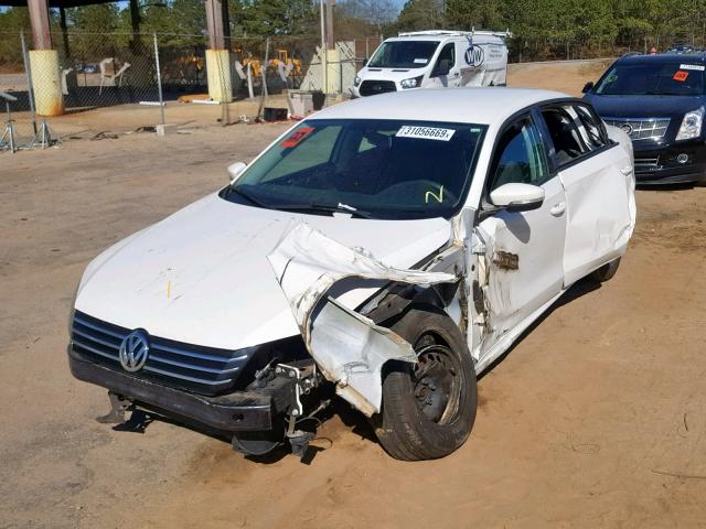 1VWAP7A32DC048926 - 2013 VOLKSWAGEN PASSAT S WHITE photo 2