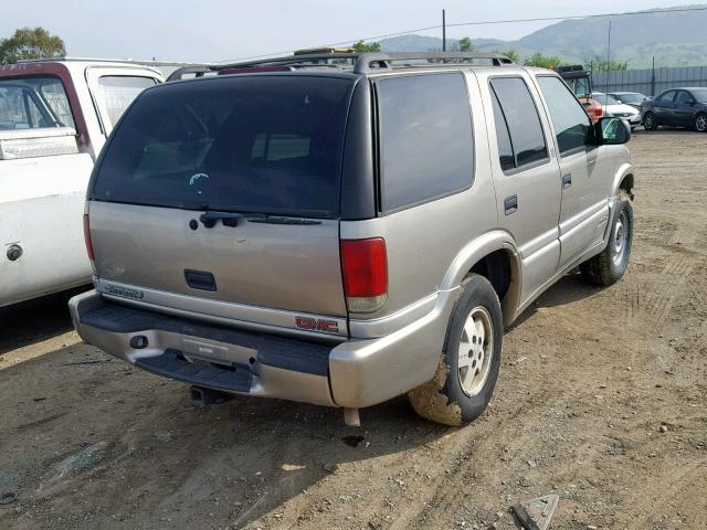 1GKDT13W1Y2251001 - 2000 GMC JIMMY / EN SILVER photo 4