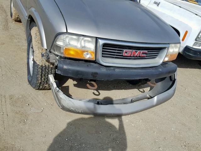 1GKDT13W1Y2251001 - 2000 GMC JIMMY / EN SILVER photo 9