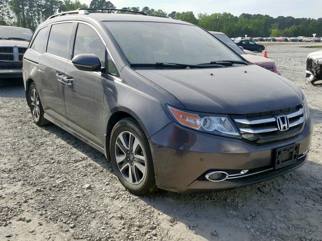 5FNRL5H93FB082881 - 2015 HONDA ODYSSEY TO GRAY photo 1