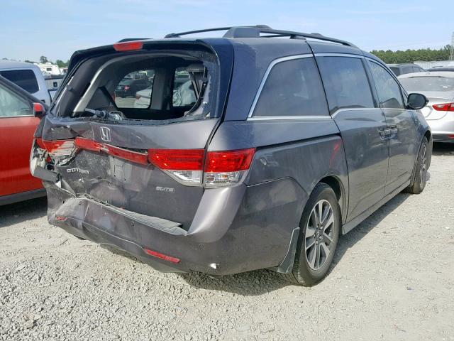 5FNRL5H93FB082881 - 2015 HONDA ODYSSEY TO GRAY photo 4