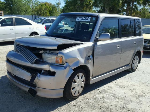 JTLKT324564081441 - 2006 TOYOTA SCION XB ვერცხლისფერი ფოტო 2