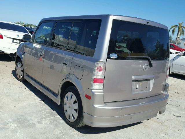 JTLKT324564081441 - 2006 TOYOTA SCION XB ვერცხლისფერი ფოტო 3