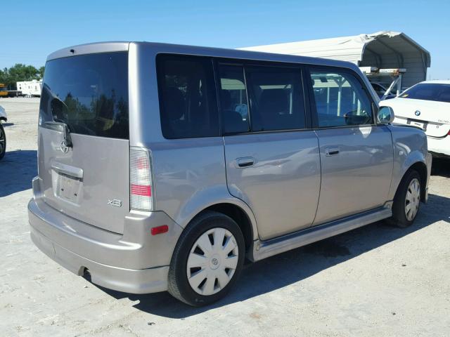 JTLKT324564081441 - 2006 TOYOTA SCION XB ვერცხლისფერი ფოტო 4