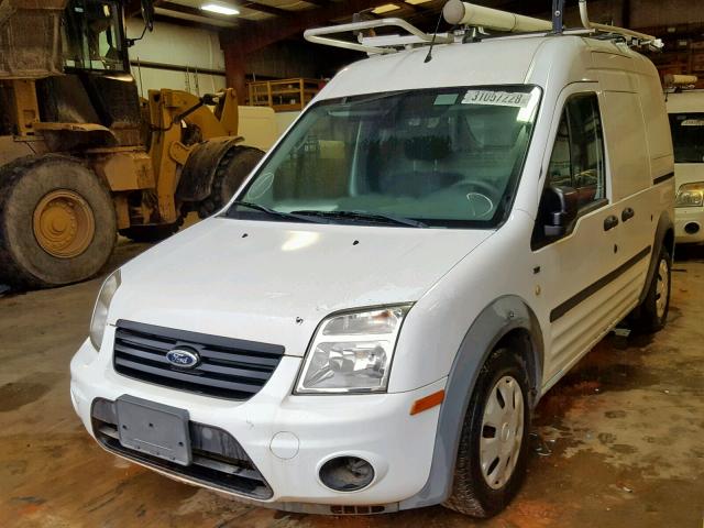 NM0LS7BN6DT141570 - 2013 FORD TRANSIT CO WHITE photo 2