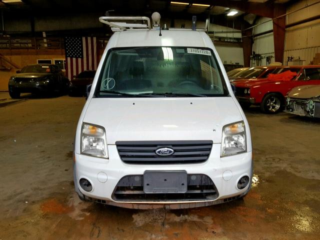 NM0LS7BN6DT141570 - 2013 FORD TRANSIT CO WHITE photo 9