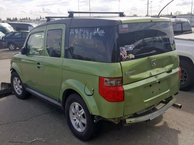 5J6YH28746L021184 - 2006 HONDA ELEMENT EX GREEN photo 3