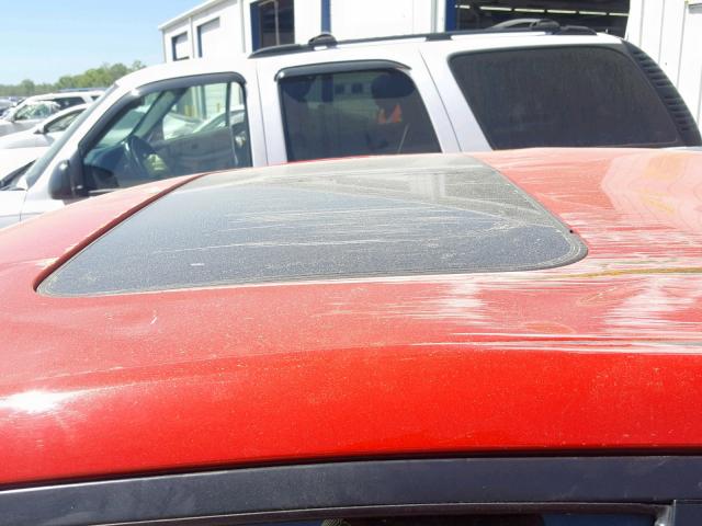 2C3CDXHG6EH330714 - 2014 DODGE CHARGER SX RED photo 9