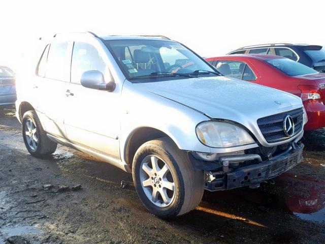 4JGAB72E31A274803 - 2001 MERCEDES-BENZ ML 430 SILVER photo 1