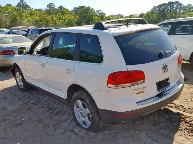 WVGZG77LX6D023102 - 2006 VOLKSWAGEN TOUAREG 3. WHITE photo 3