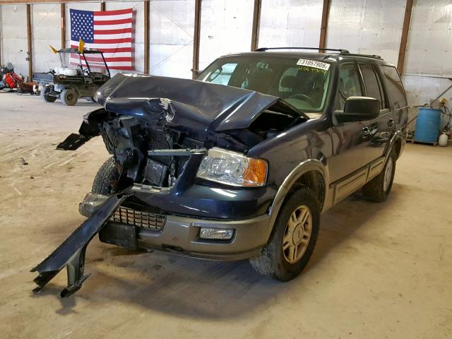 1FMFU16L84LA75177 - 2004 FORD EXPEDITION BLUE photo 2