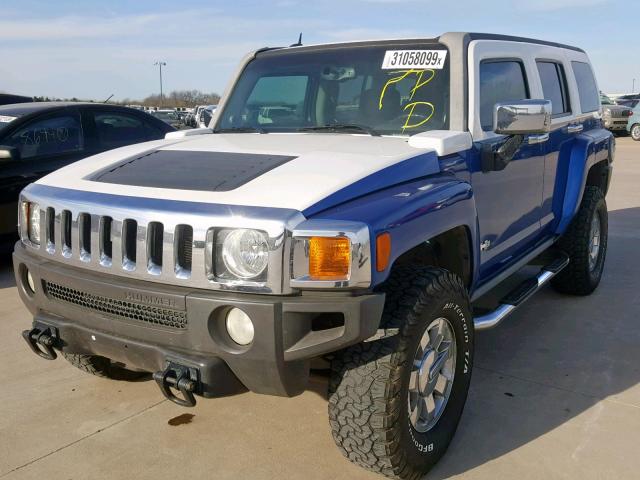 5GTDN136568324458 - 2006 HUMMER H3 TWO TONE photo 2