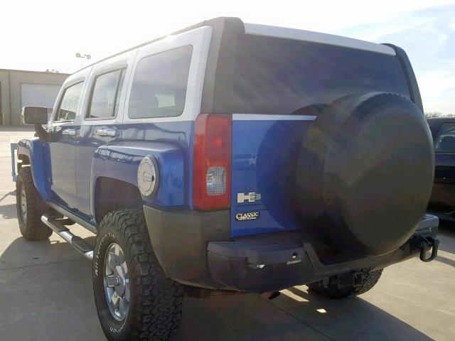 5GTDN136568324458 - 2006 HUMMER H3 TWO TONE photo 3