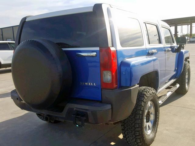 5GTDN136568324458 - 2006 HUMMER H3 TWO TONE photo 4