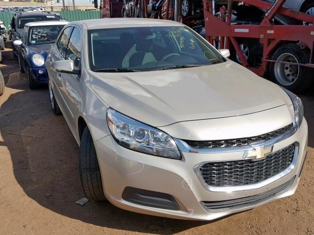 1G11C5SLXFF259433 - 2015 CHEVROLET MALIBU 1LT 银色 照片 1