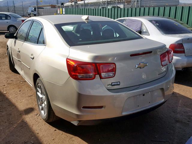 1G11C5SLXFF259433 - 2015 CHEVROLET MALIBU 1LT 银色 照片 3