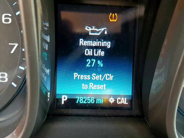 1G11C5SLXFF259433 - 2015 CHEVROLET MALIBU 1LT 银色 照片 8