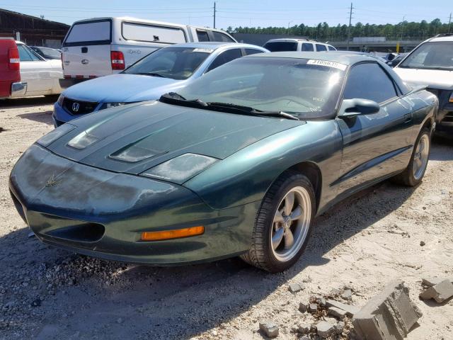 2G2FV22P9P2201040 - 1993 PONTIAC FIREBIRD F GREEN photo 2