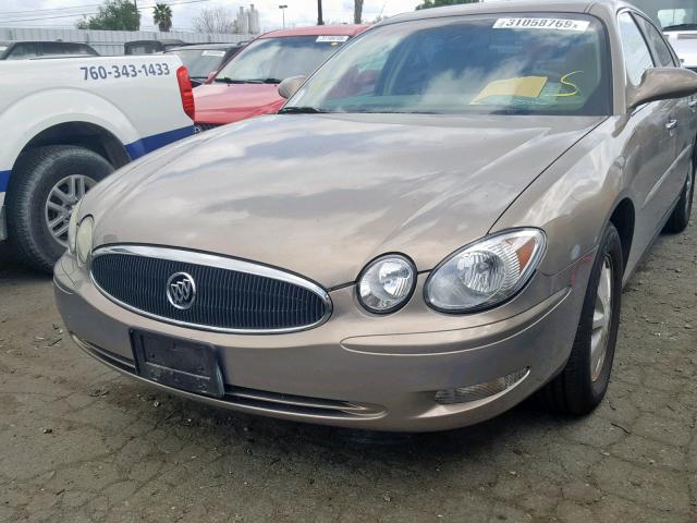 2G4WC582761199433 - 2006 BUICK LACROSSE C BROWN photo 2