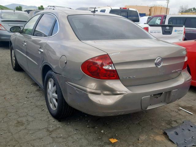 2G4WC582761199433 - 2006 BUICK LACROSSE C BROWN photo 3
