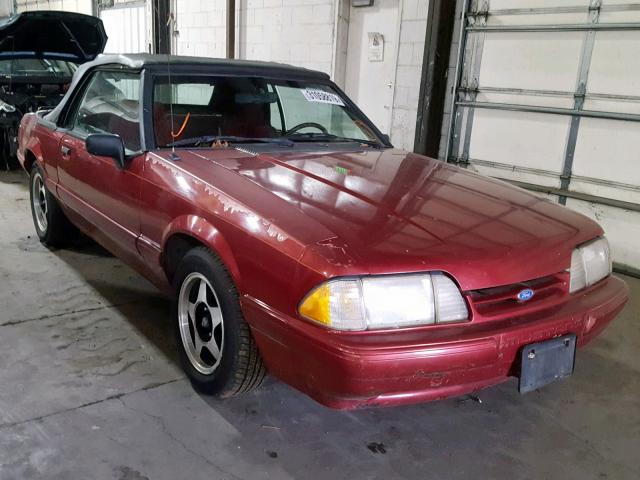 1FACP44M8PF122938 - 1993 FORD MUSTANG LX RED photo 1