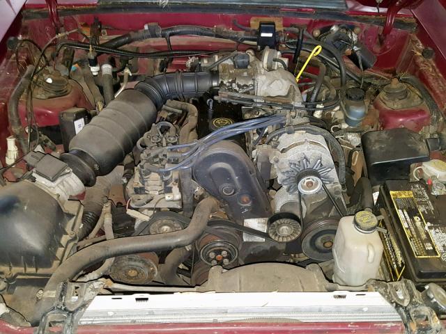 1FACP44M8PF122938 - 1993 FORD MUSTANG LX RED photo 7