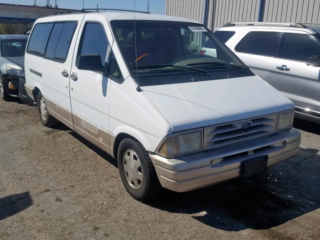 white ford aerostar