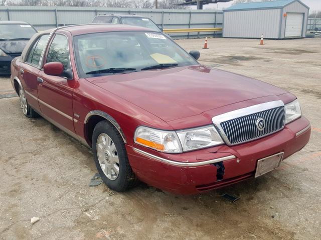 2MEHM75W53X669852 - 2003 MERCURY GRAND MARQ BURGUNDY photo 1