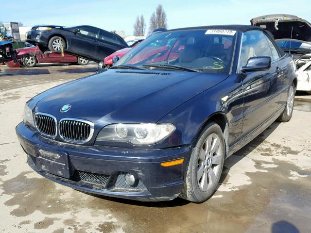 WBABW33466PX84107 - 2006 BMW 325 CI BLUE photo 2