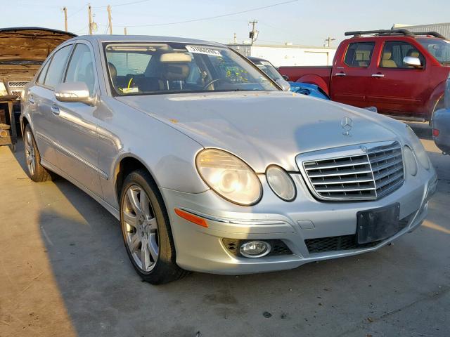 WDBUF56X67A987661 - 2007 MERCEDES-BENZ E 350 SILVER photo 1