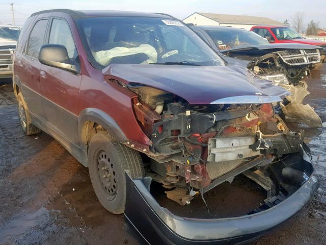 3G5DA03E44S592675 - 2004 BUICK RENDEZVOUS BURGUNDY photo 1