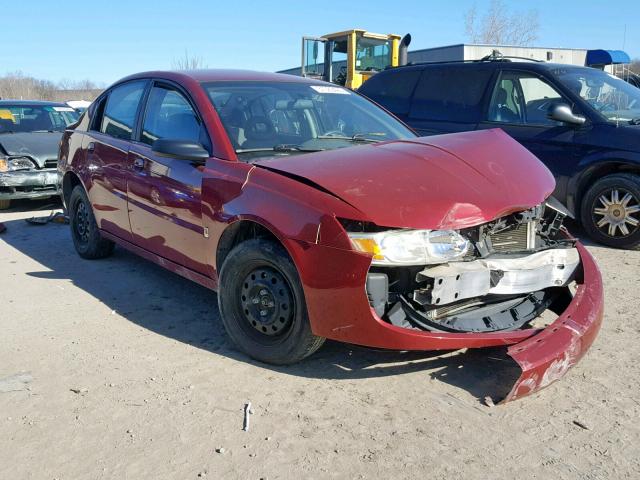 1G8AJ52F64Z200912 - 2004 SATURN ION LEVEL BURGUNDY photo 1