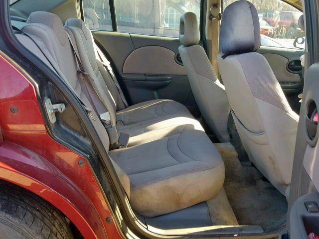 1G8AJ52F64Z200912 - 2004 SATURN ION LEVEL BURGUNDY photo 6