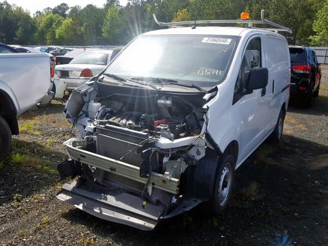 3N63M0YN1FK726711 - 2015 CHEVROLET CITY EXPRE WHITE photo 2