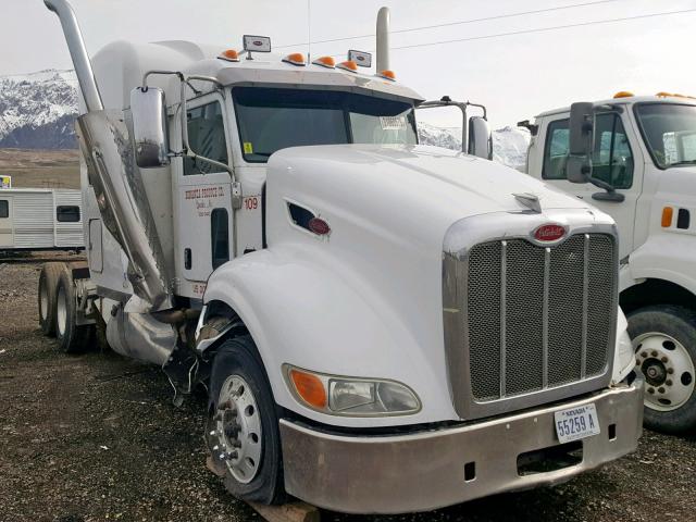 1XPHD49X2BD125011 - 2011 PETERBILT 386 WHITE photo 1