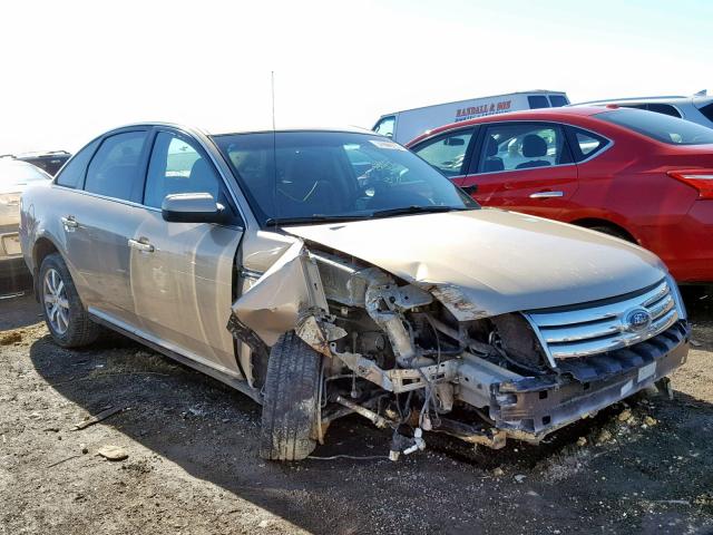 1FAHP24W58G106588 - 2008 FORD TAURUS SEL TAN photo 1