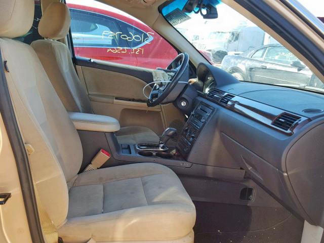 1FAHP24W58G106588 - 2008 FORD TAURUS SEL TAN photo 5