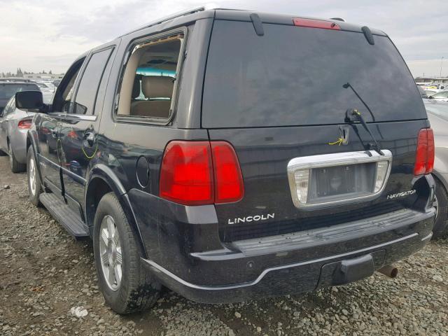 5LMFU27R33LJ33992 - 2003 LINCOLN NAVIGATOR 黑色 照片 3