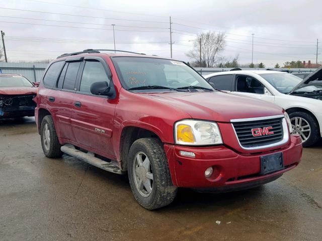 1GKDT13S722319273 - 2002 GMC ENVOY RED photo 1