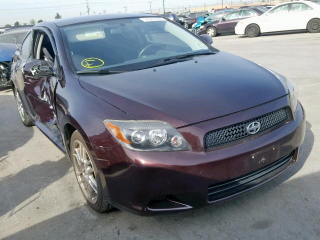 JTKDE3B7XA0310066 - 2010 TOYOTA SCION TC PURPLE photo 1