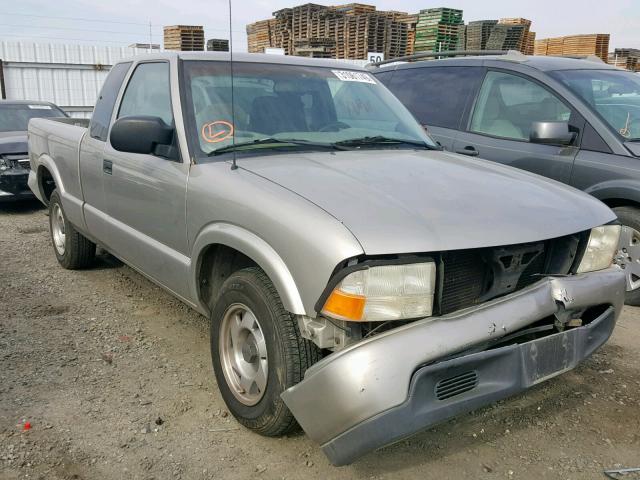 1GTCS19W918240980 - 2001 GMC SONOMA GRAY photo 1