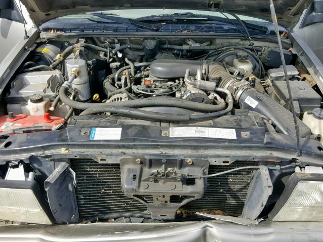 1GTCS19W918240980 - 2001 GMC SONOMA GRAY photo 7